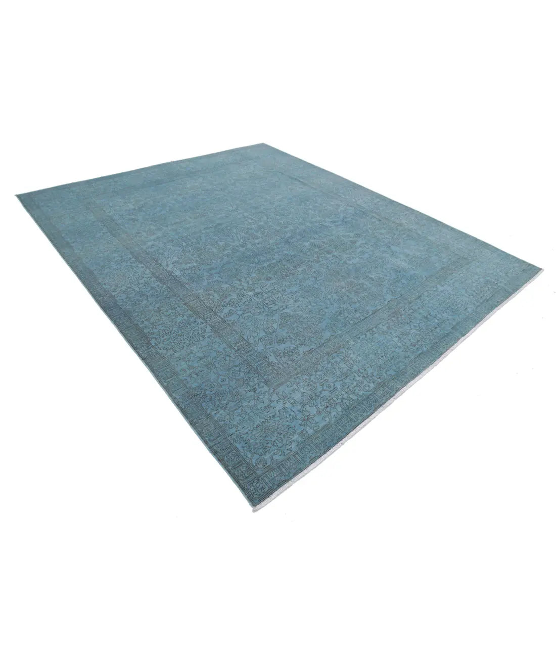 Tapis en laine surteint noué à la main - 8'0'' x 9'8''