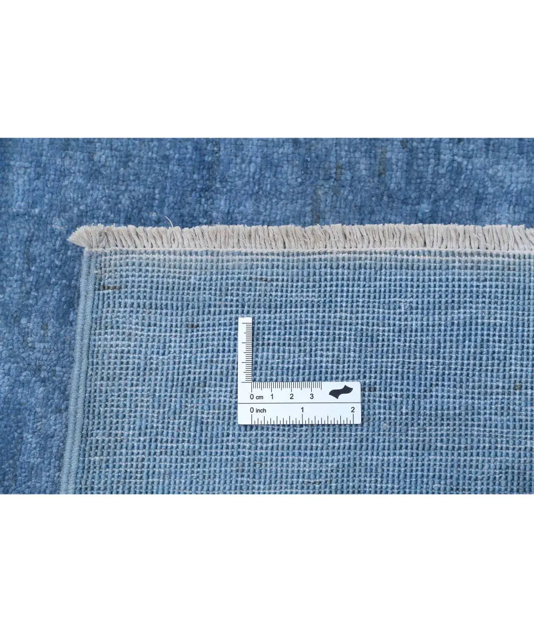 Hand Knotted Overdye Wool Rug - 8'0'' x 9'9''