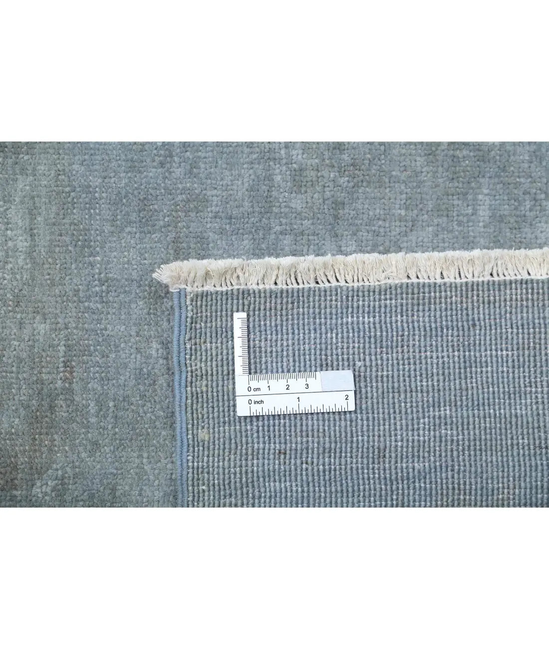 Hand Knotted Overdye Wool Rug - 8'10'' x 11'5''