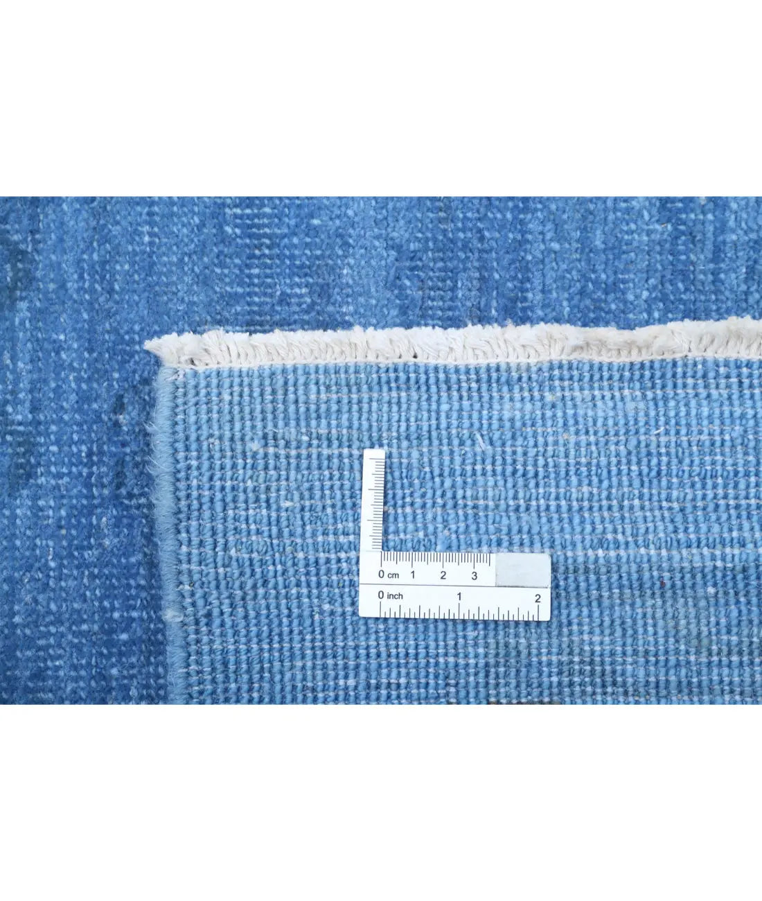 Hand Knotted Overdye Wool Rug - 8'10'' x 12'1''