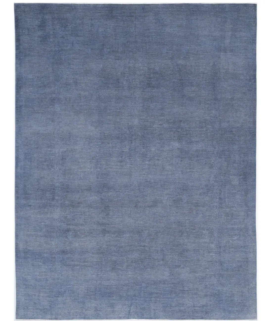 Hand Knotted Overdye Wool Rug - 8'11'' x 11'9''