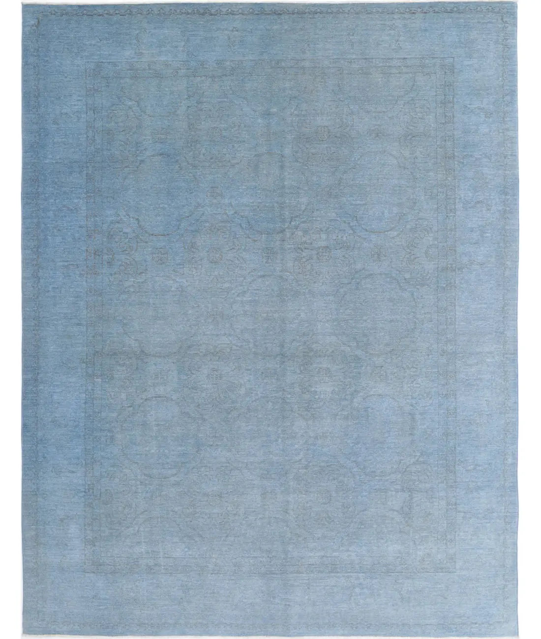 Hand Knotted Overdye Wool Rug - 8'1'' x 10'2'' - Arteverk Rugs Area rug