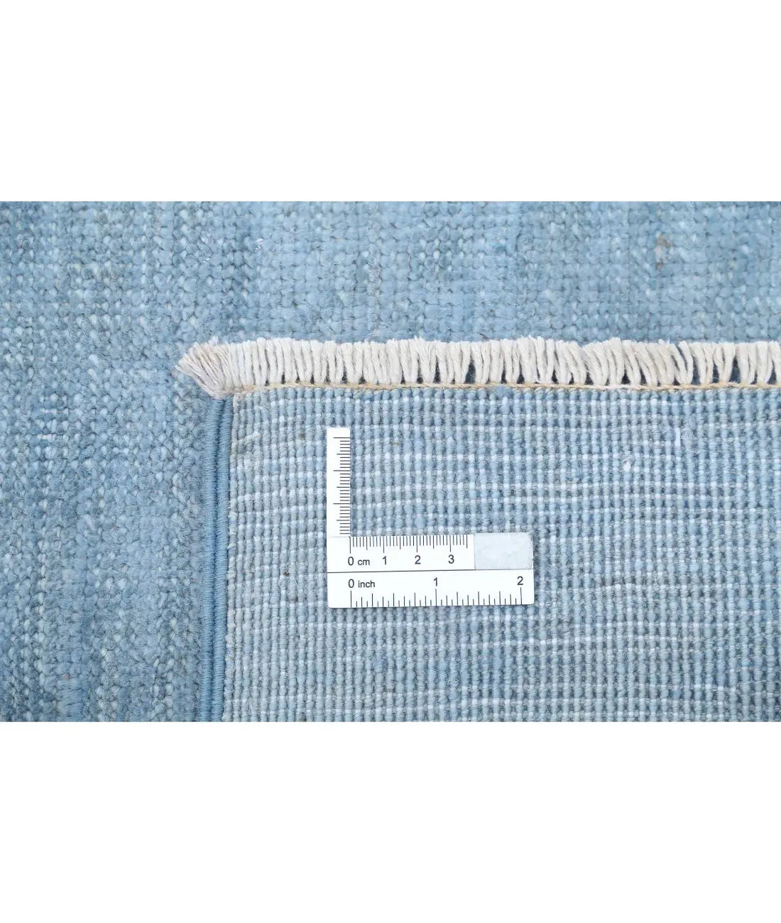 Hand Knotted Overdye Wool Rug - 8'1'' x 9'7''