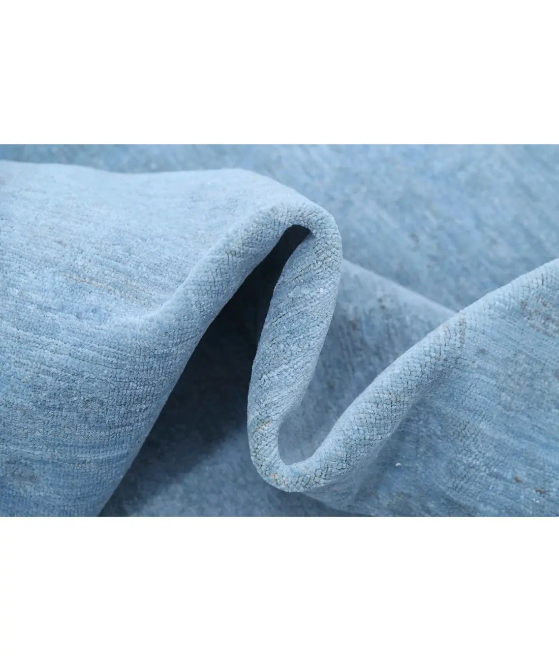 Hand Knotted Overdye Wool Rug - 8'1'' x 9'8''