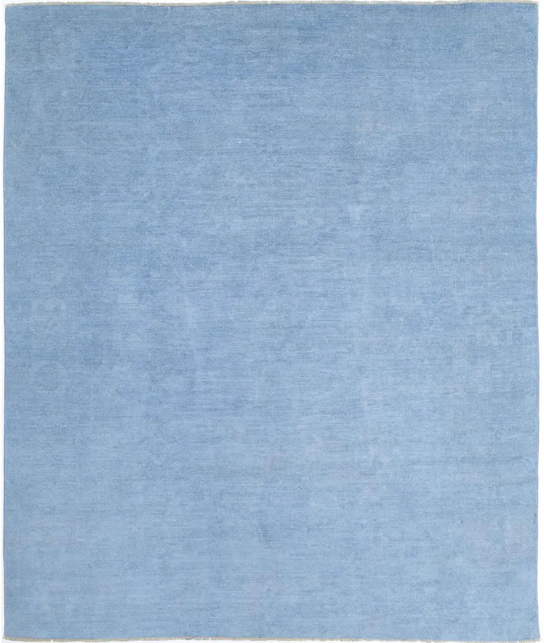 Hand Knotted Overdye Wool Rug - 8'5'' x 9'6''