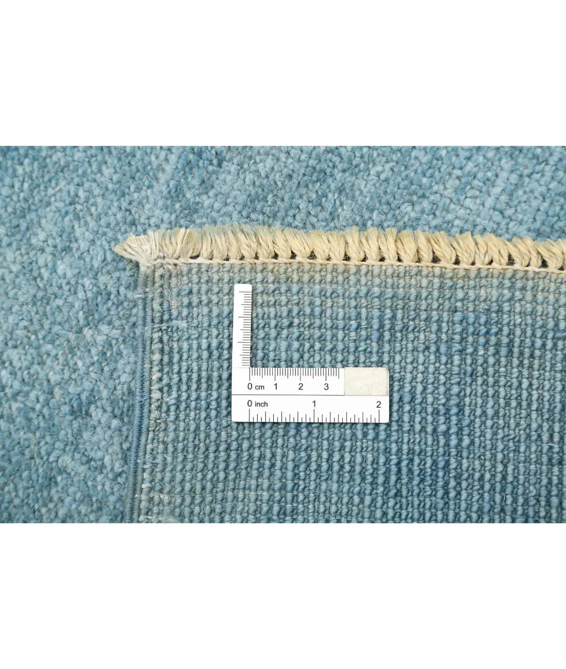 Hand Knotted Overdye Wool Rug - 8'5'' x 9'6''