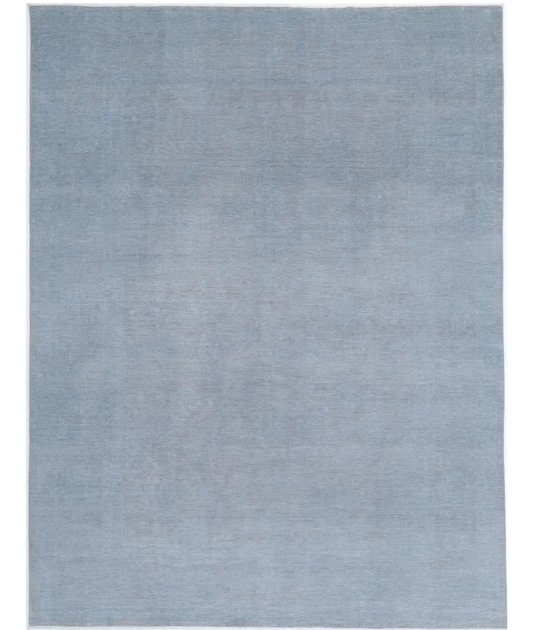 Hand Knotted Overdye Wool Rug - 8'9'' x 11'3''