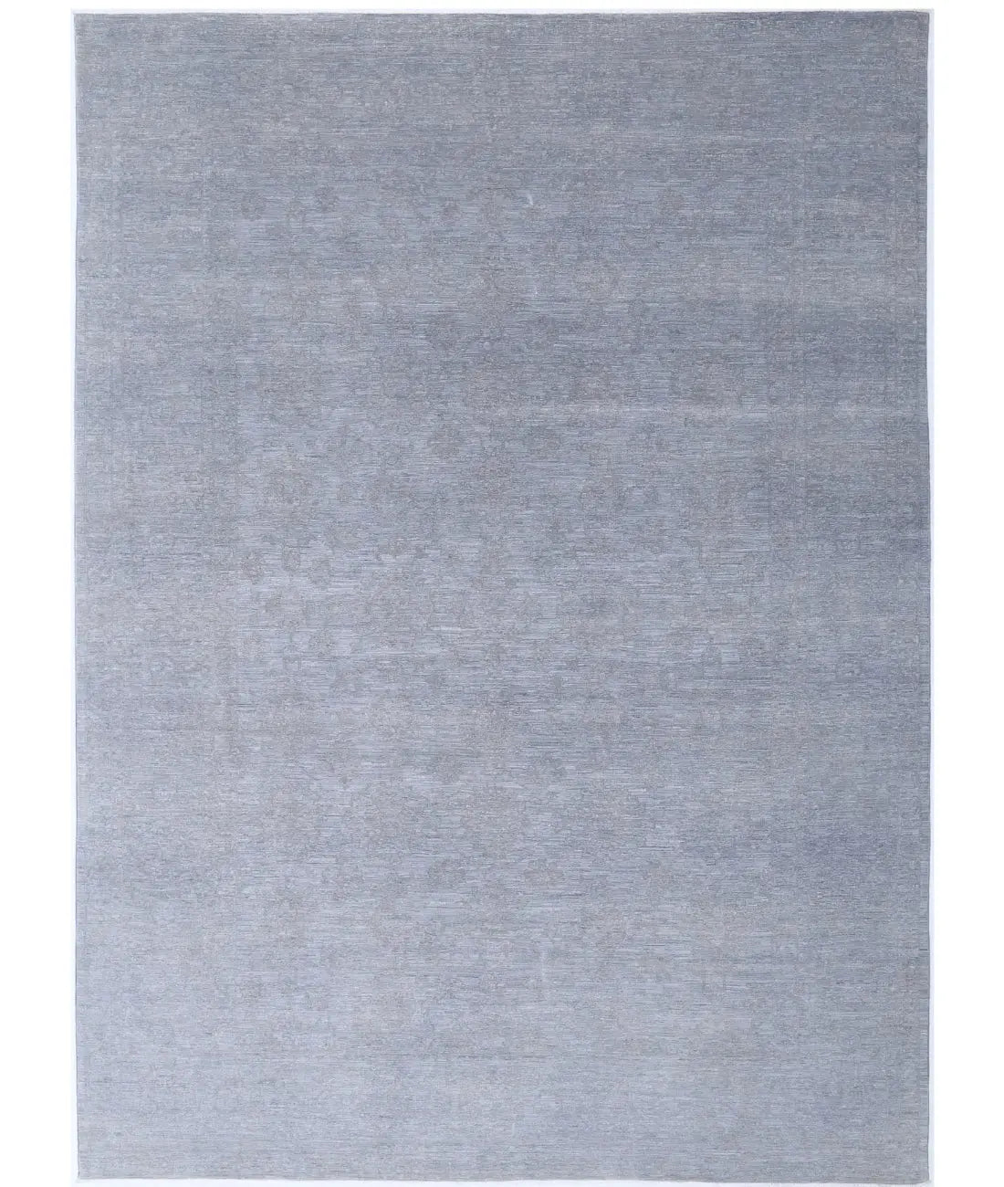 Hand Knotted Overdye Wool Rug - 8'9'' x 12'0''