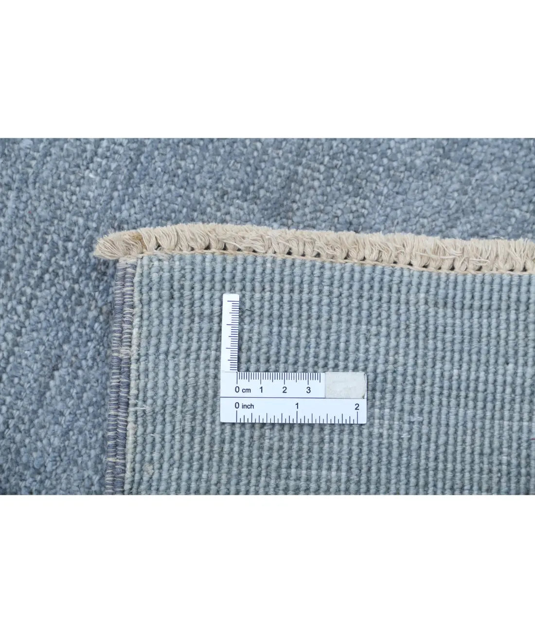 Hand Knotted Overdye Wool Rug - 9'0'' x 12'3''