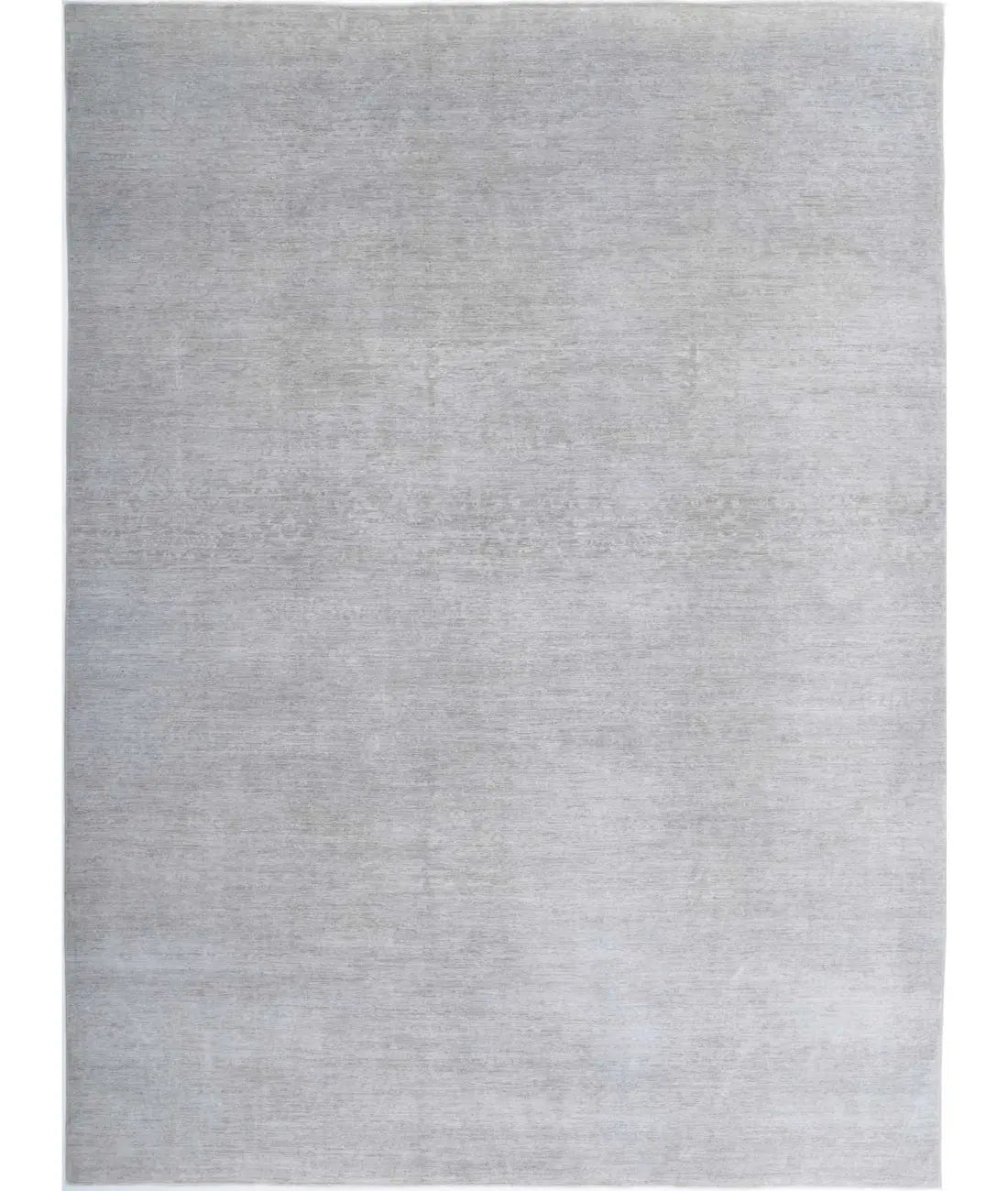 Hand Knotted Overdye Wool Rug - 9'0'' x 12'4''