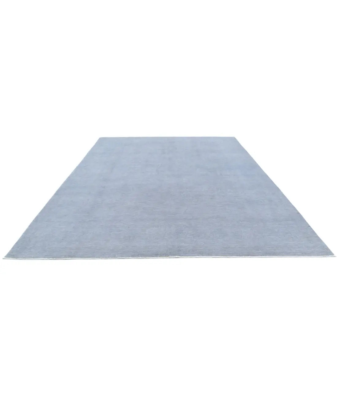 Hand Knotted Overdye Wool Rug - 9'0'' x 12'4''