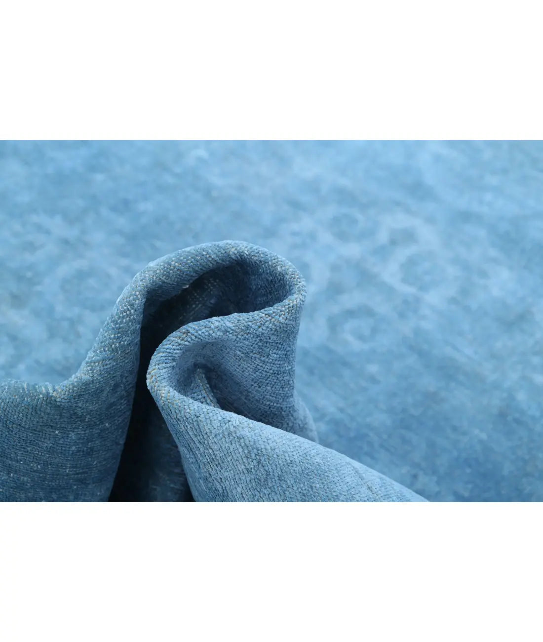 Hand Knotted Overdye Wool Rug - 9'10'' x 12'7''