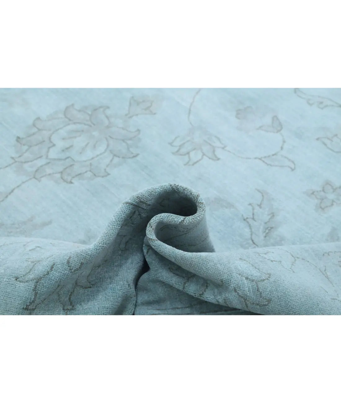 Hand Knotted Overdye Wool Rug - 9'11'' x 13'10''