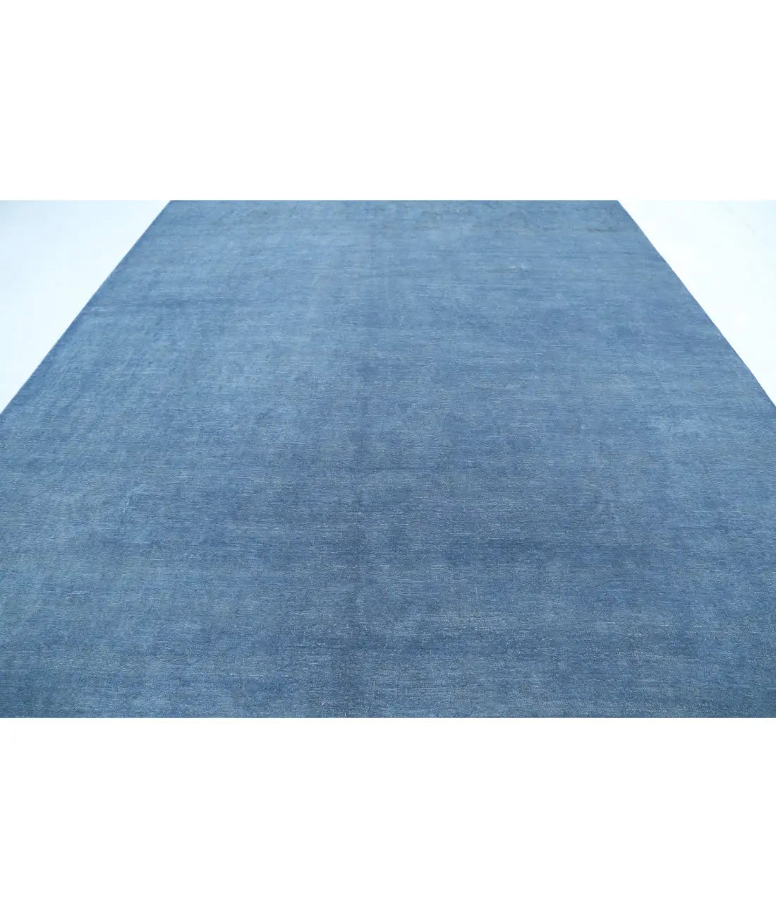 Hand Knotted Overdye Wool Rug - 9'11'' x 13'6''
