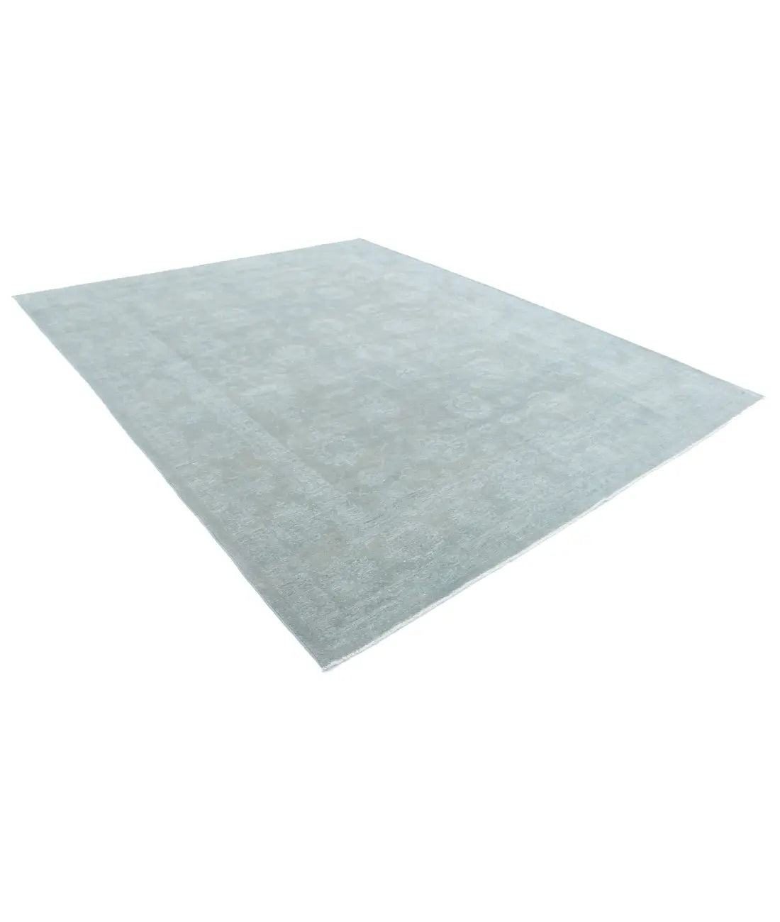 Hand Knotted Overdye Wool Rug - 9'1'' x 11'4'' - Arteverk Rugs Area rug