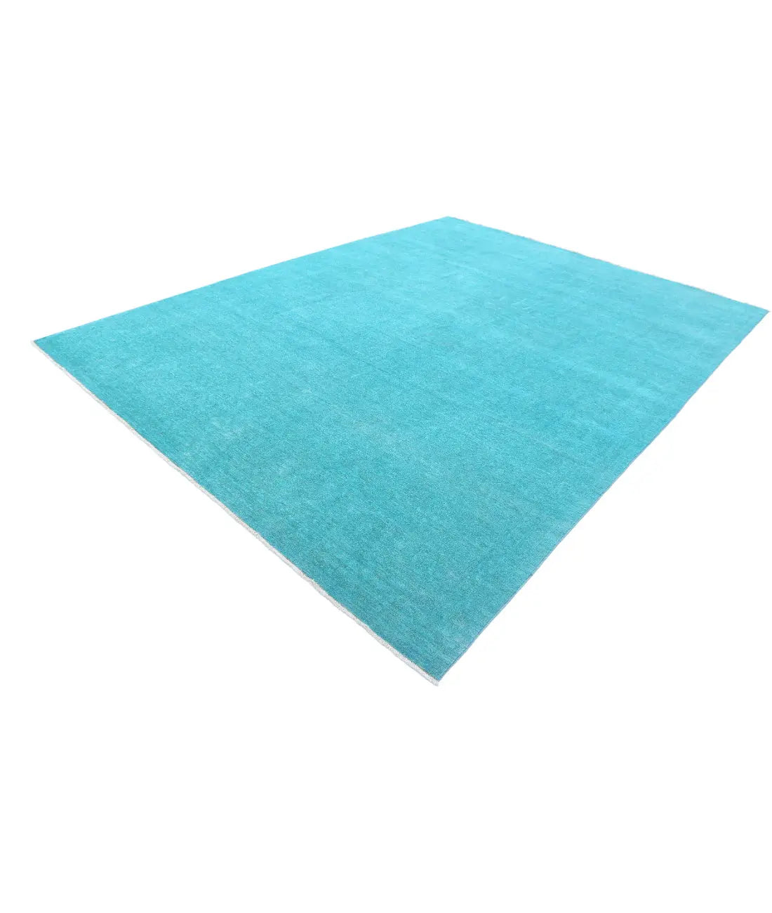 Hand Knotted Overdye Wool Rug - 9'1'' x 12'0'' - Arteverk Rugs Area rug
