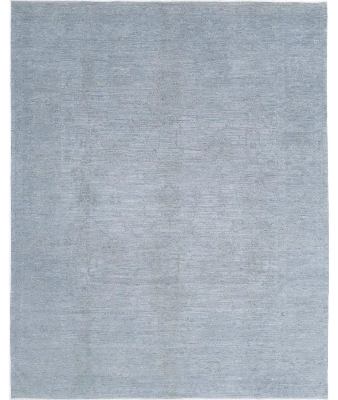Hand Knotted Overdye Wool Rug - 9'2'' x 11'10''