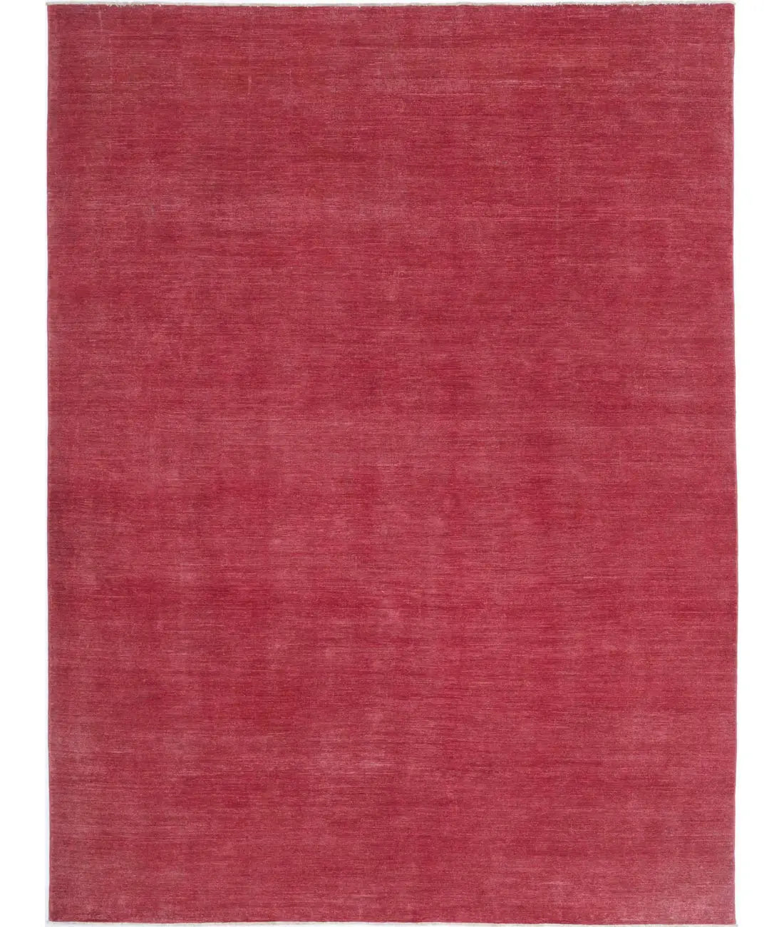 Hand Knotted Overdye Wool Rug - 9'8'' x 13'0''