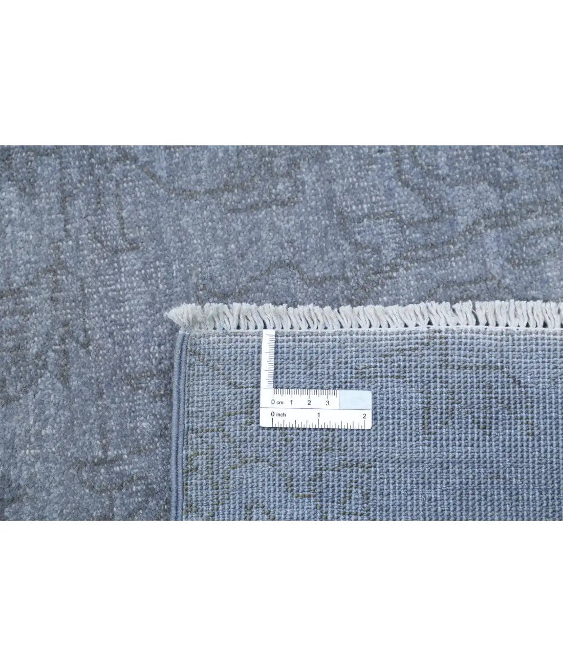 Hand Knotted Overdye Wool Rug - 9'9'' x 13'5''