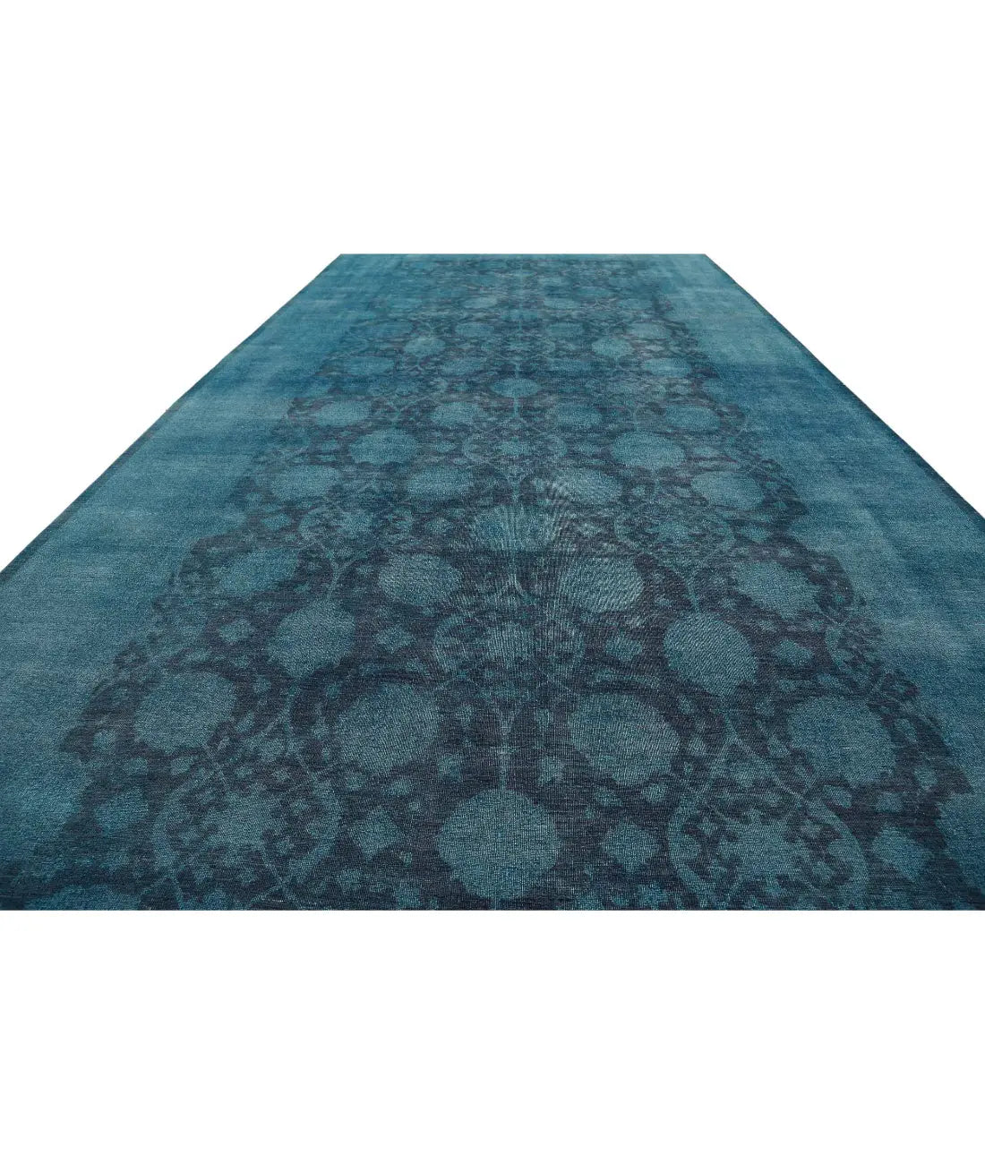 Hand Knotted Overdye Wool Rug - 9'9'' x 25'0'' - Arteverk Rugs Area rug