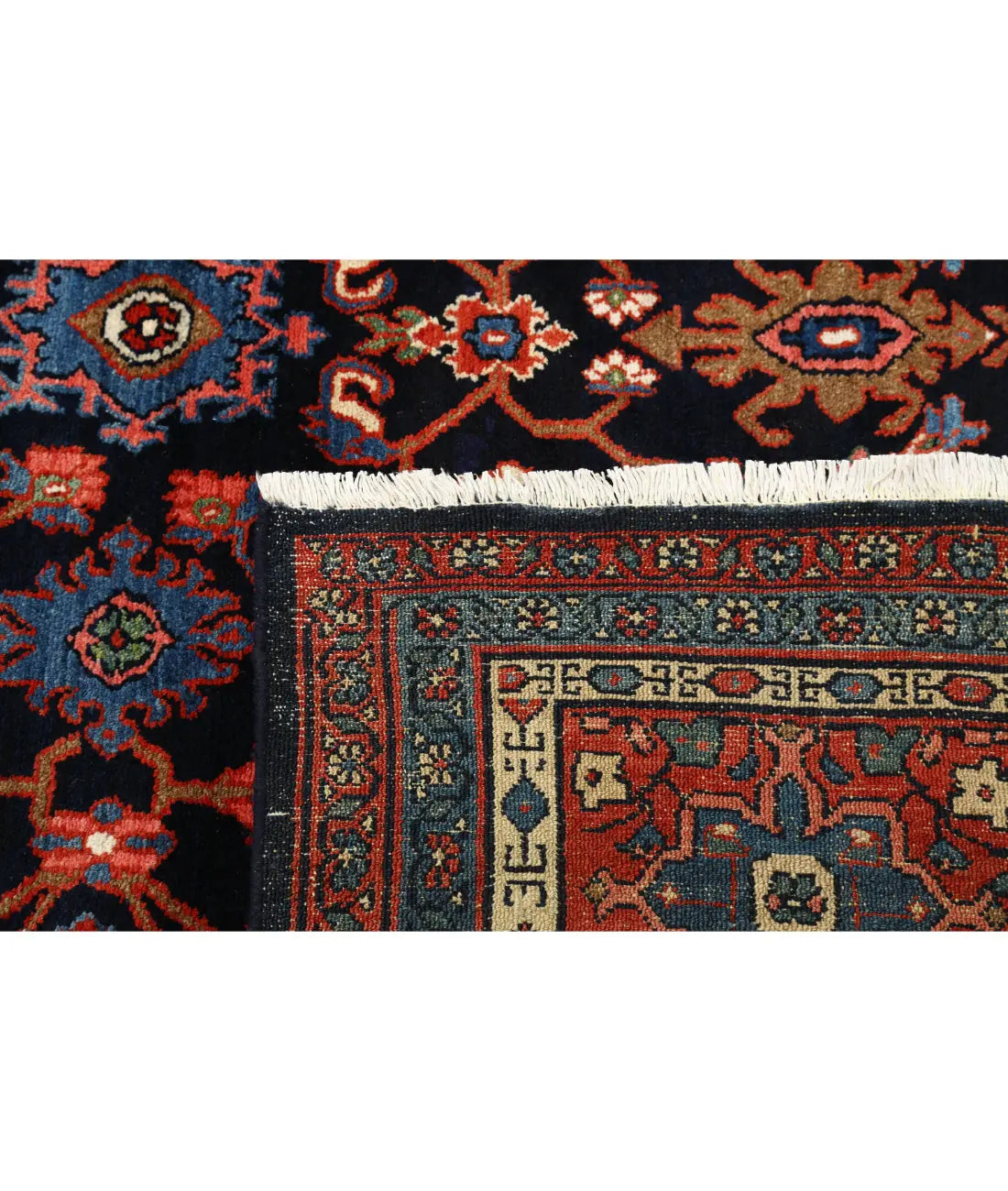 Hand Knotted Persian Bibikabad Wool Rug - 12'8'' x 21'0'' - Arteverk Rugs Area rug