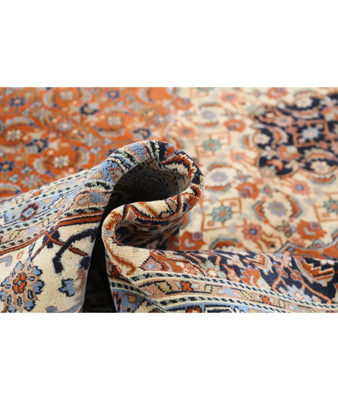 Alfombra persa de lana Bijar anudada a mano - 7'6'' x 10'10''