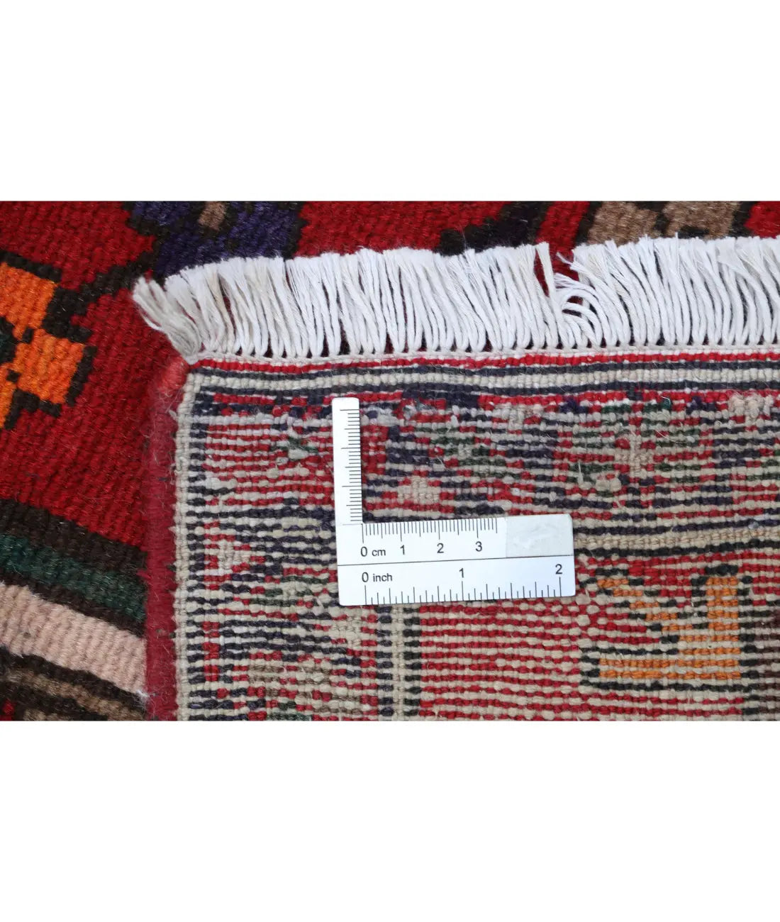 Tapis persan en laine Hamadan noué à la main - 4'0'' x 6'0''