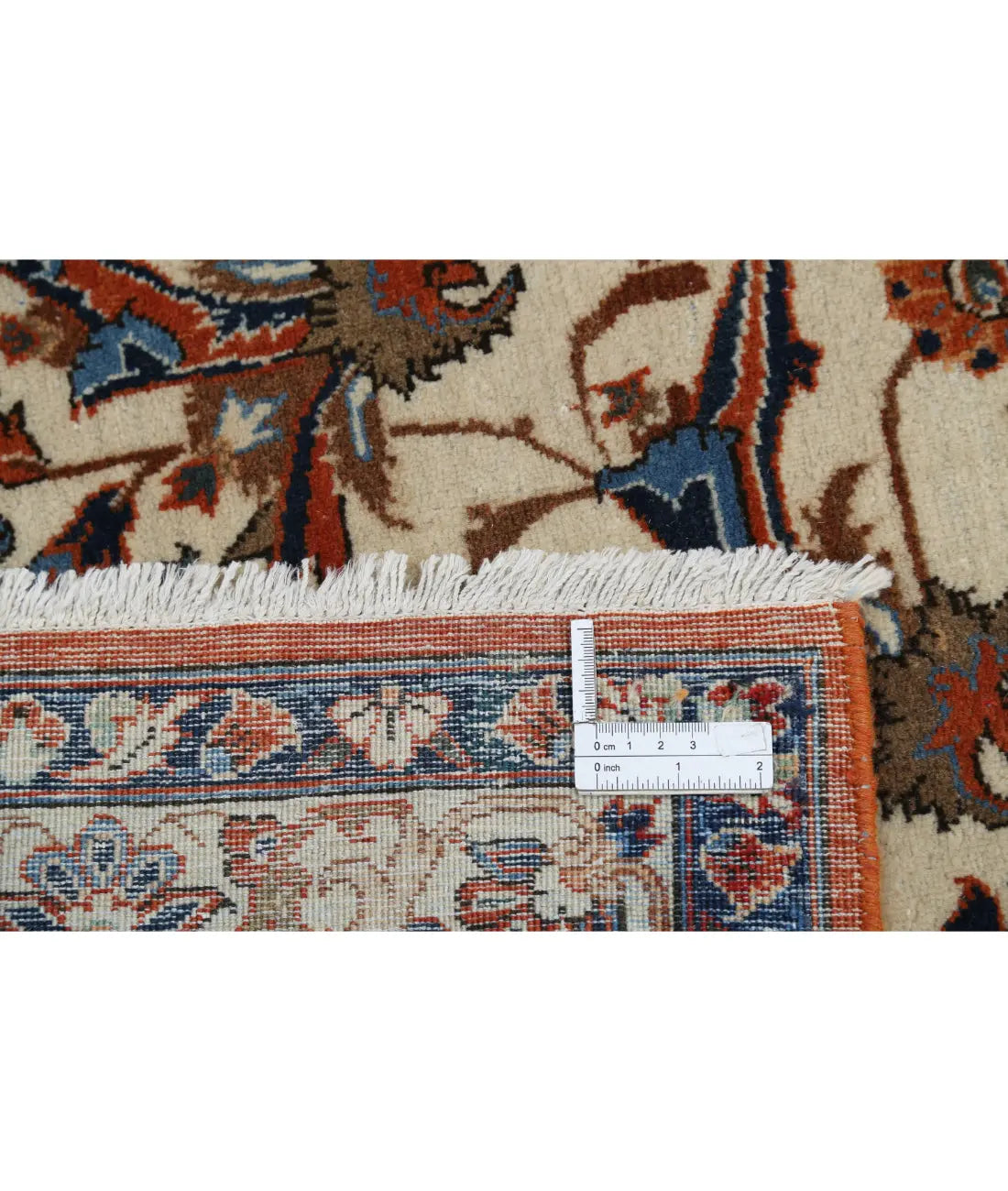 Hand Knotted Persian Isfahan Wool Rug - 7'8'' x 11'9'' - Arteverk Rugs Area rug