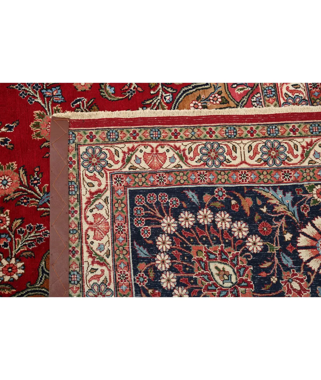 Alfombra persa de lana fina Kerman anudada a mano - 10'11'' x 16'6''