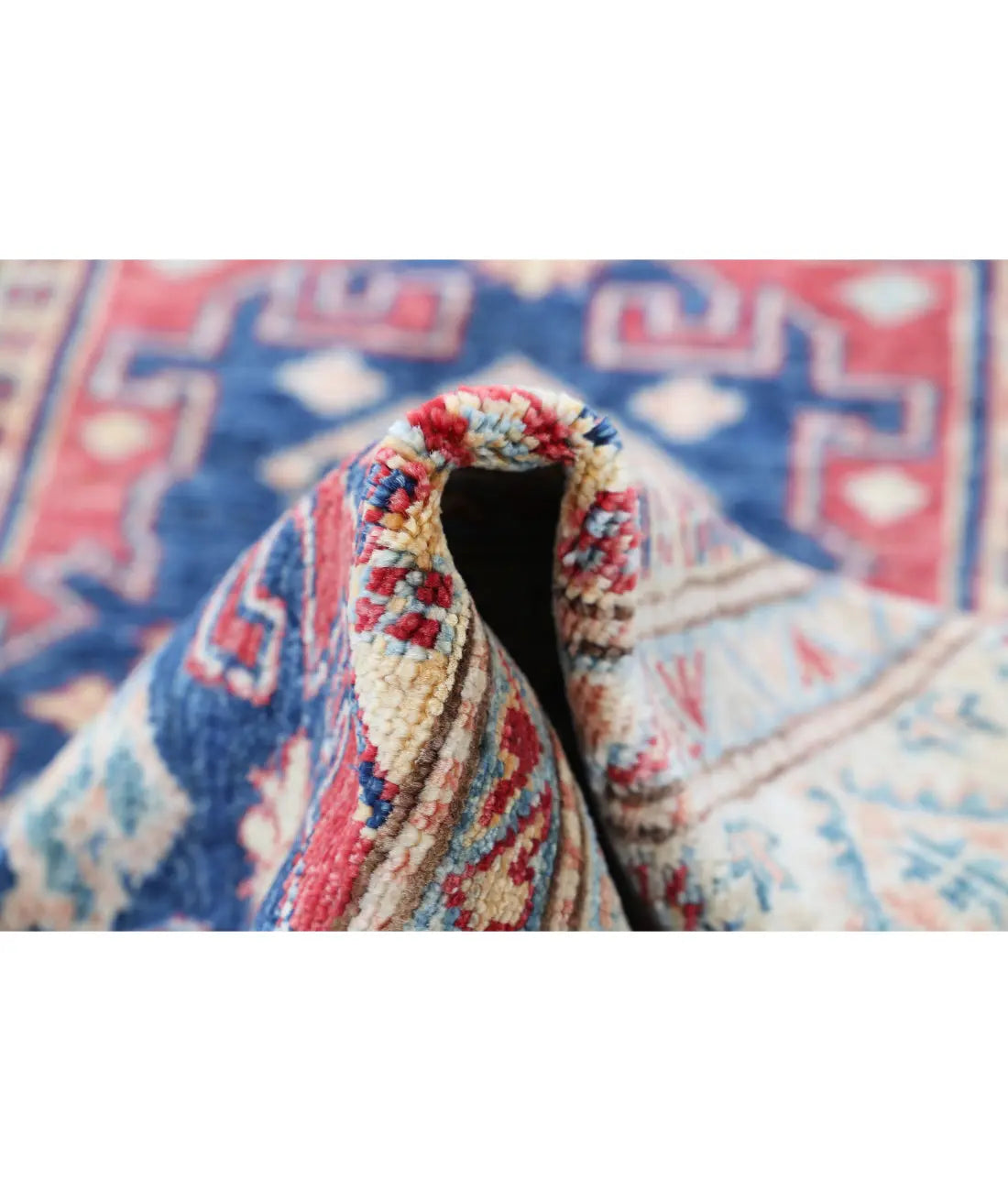 Hand Knotted Royal Kazak Wool Rug - 2'10'' x 4'1'' - Arteverk Rugs Area rug