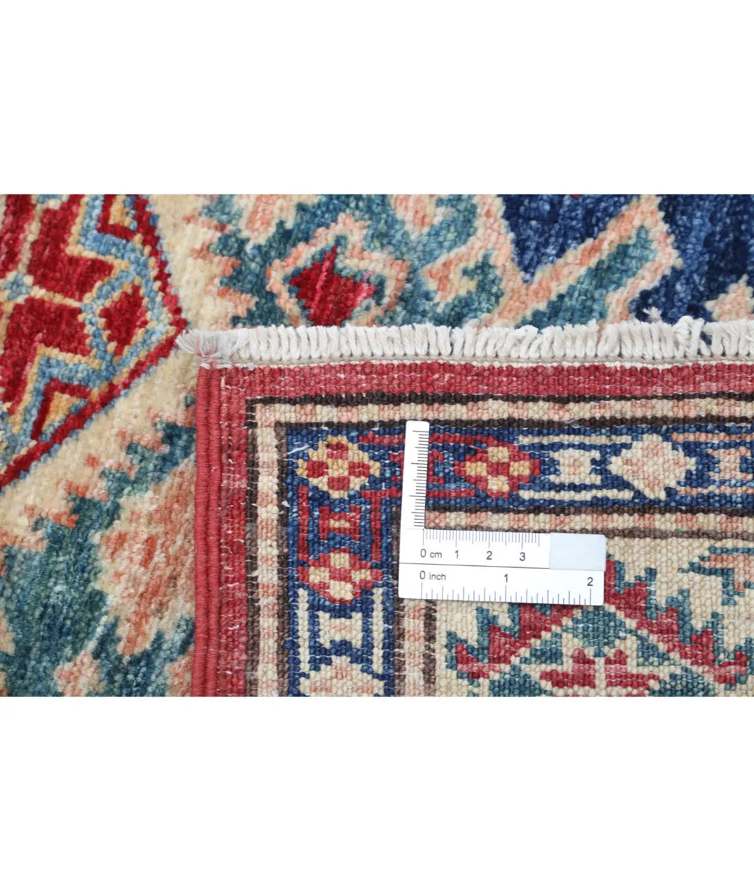 Hand Knotted Royal Kazak Wool Rug - 2'10'' x 4'2''