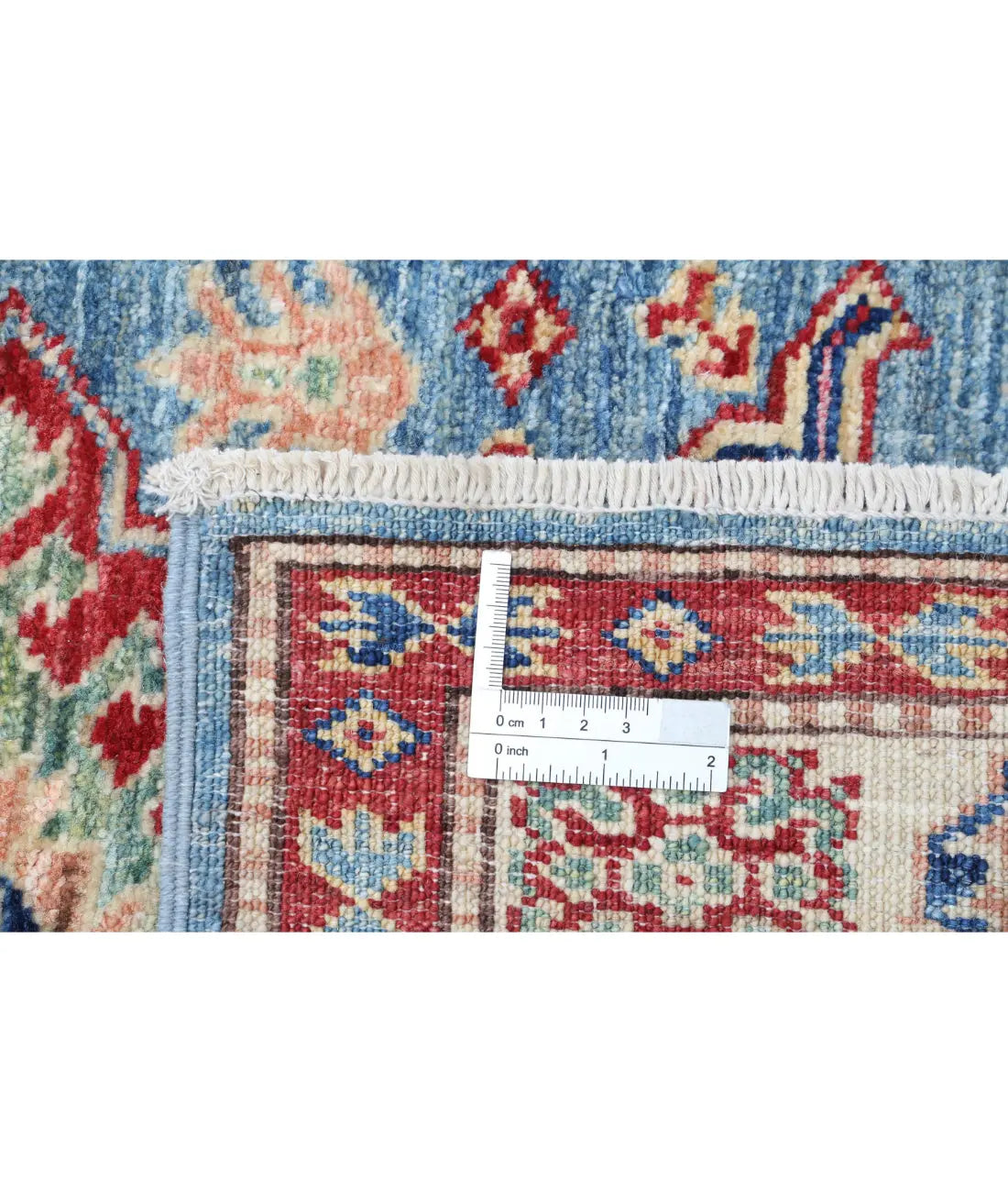 Hand Knotted Royal Kazak Wool Rug - 2'9'' x 4'2''