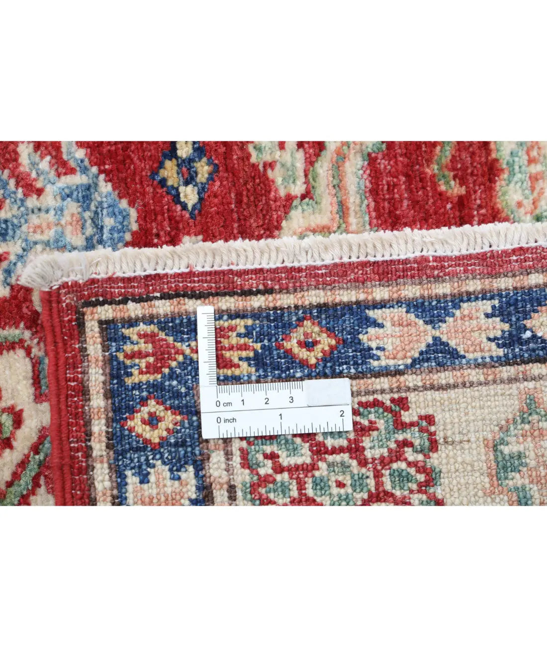Hand Knotted Royal Kazak Wool Rug - 2'9'' x 4'2'' - Arteverk Rugs Area rug