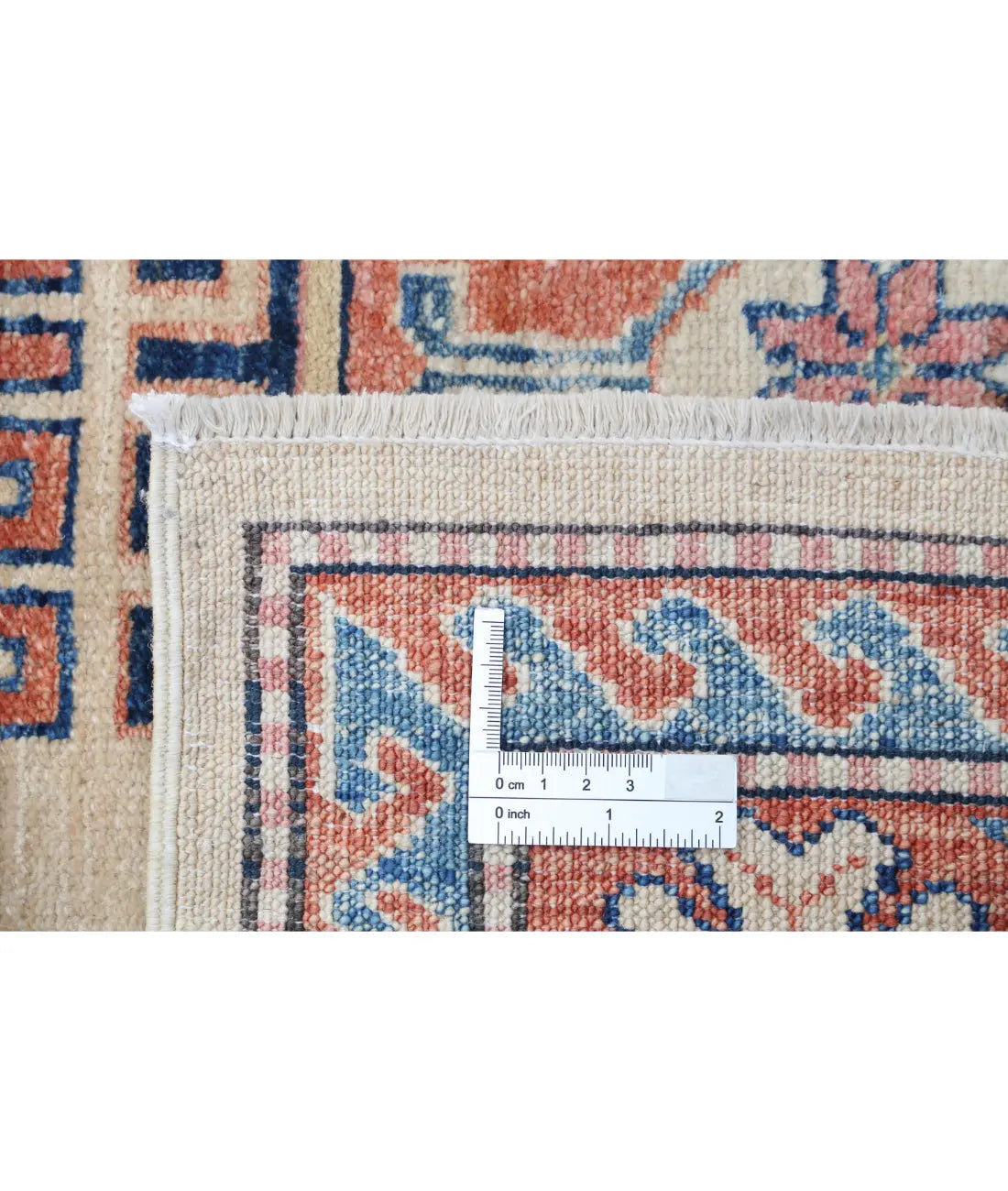 Hand Knotted Royal Kazak Wool Rug - 4'10'' x 6'8''