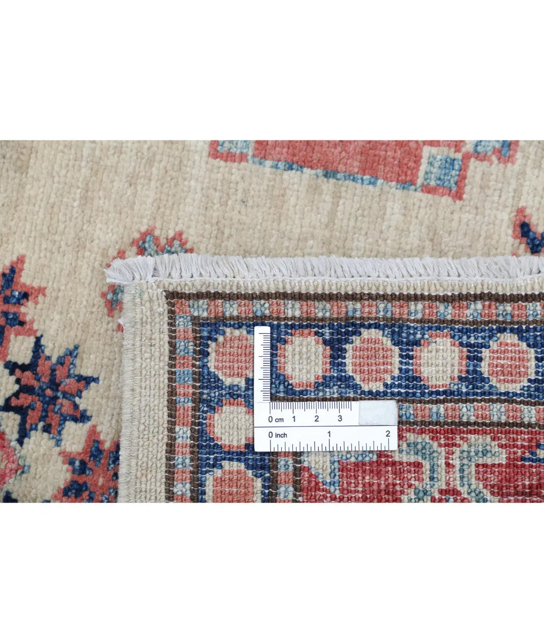 Hand Knotted Royal Kazak Wool Rug - 5'1'' x 6'9'' - Arteverk Rugs Area rug