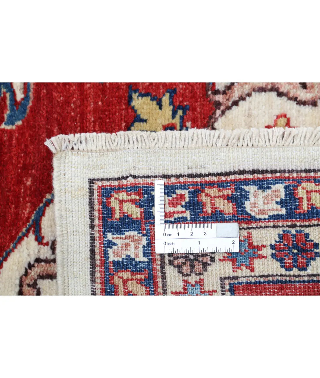 Hand Knotted Royal Kazak Wool Rug - 5'7'' x 7'11''
