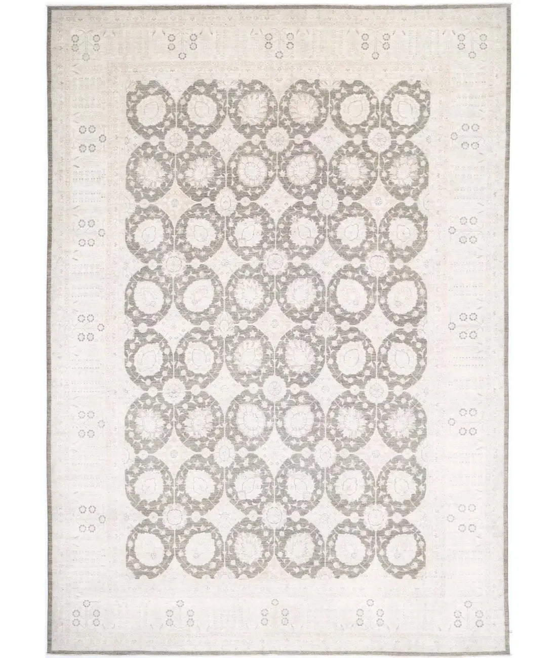 Hand Knotted Serenity Wool Rug - 12'3'' x 17'8''