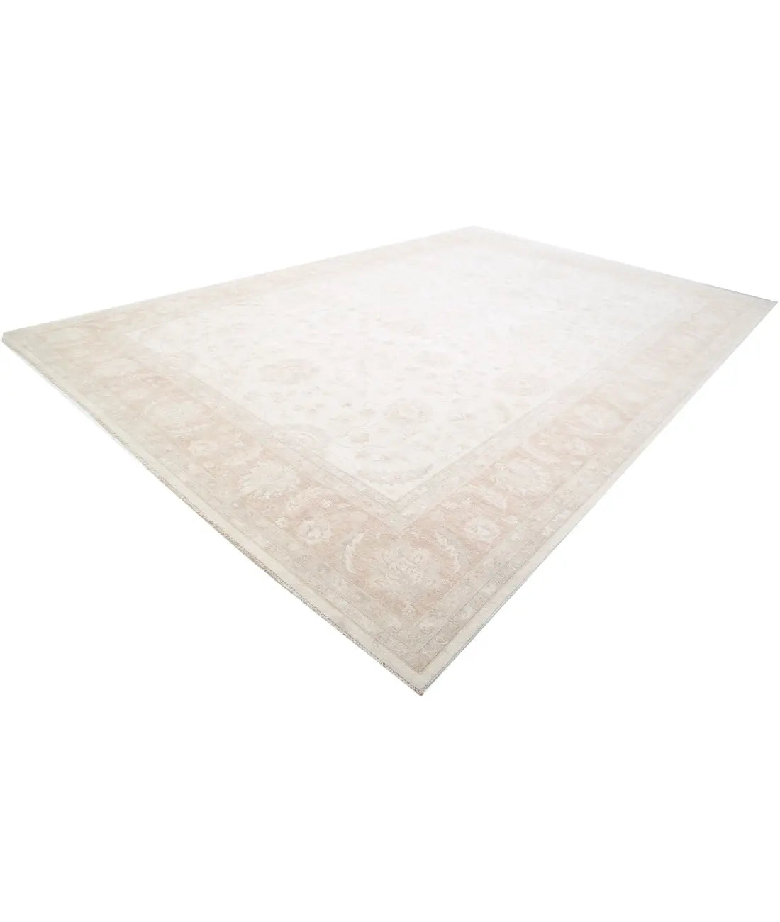 Alfombra de lana Serenity anudada a mano - 12'4'' x 18'1''