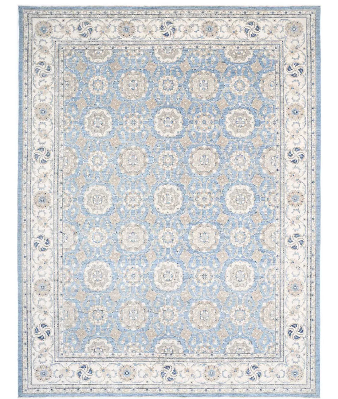 Hand Knotted Serenity Wool Rug - 13'2'' x 16'10''
