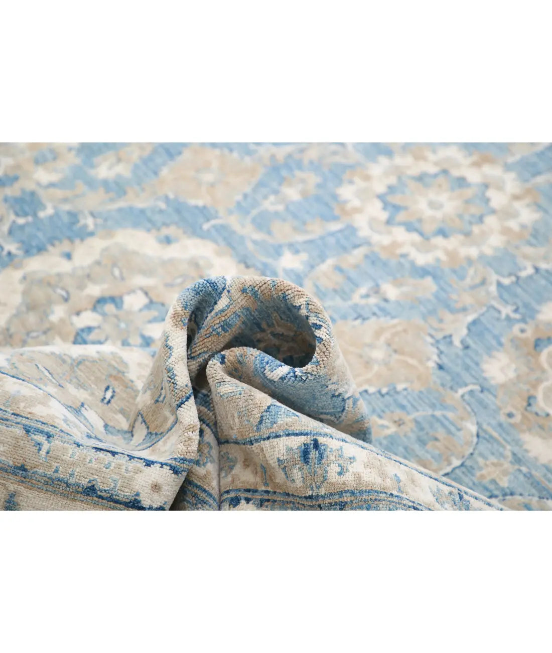 Hand Knotted Serenity Wool Rug - 13'2'' x 16'10''