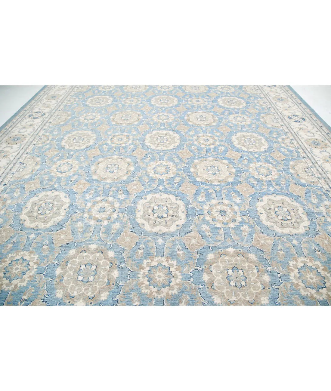 Hand Knotted Serenity Wool Rug - 13'2'' x 16'10''
