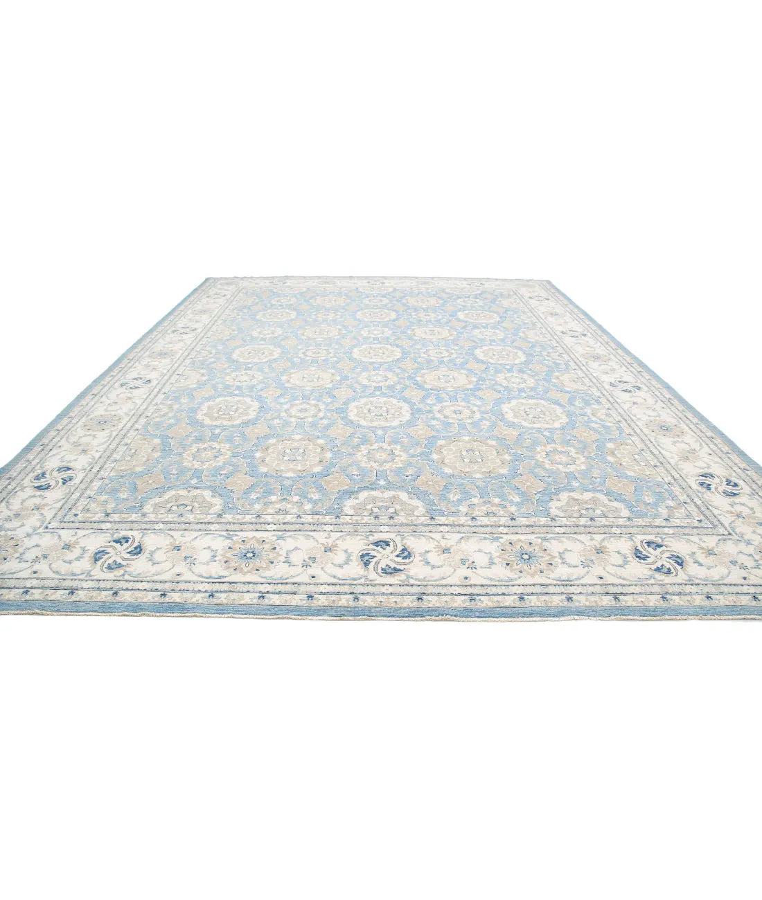Hand Knotted Serenity Wool Rug - 13'2'' x 16'10''
