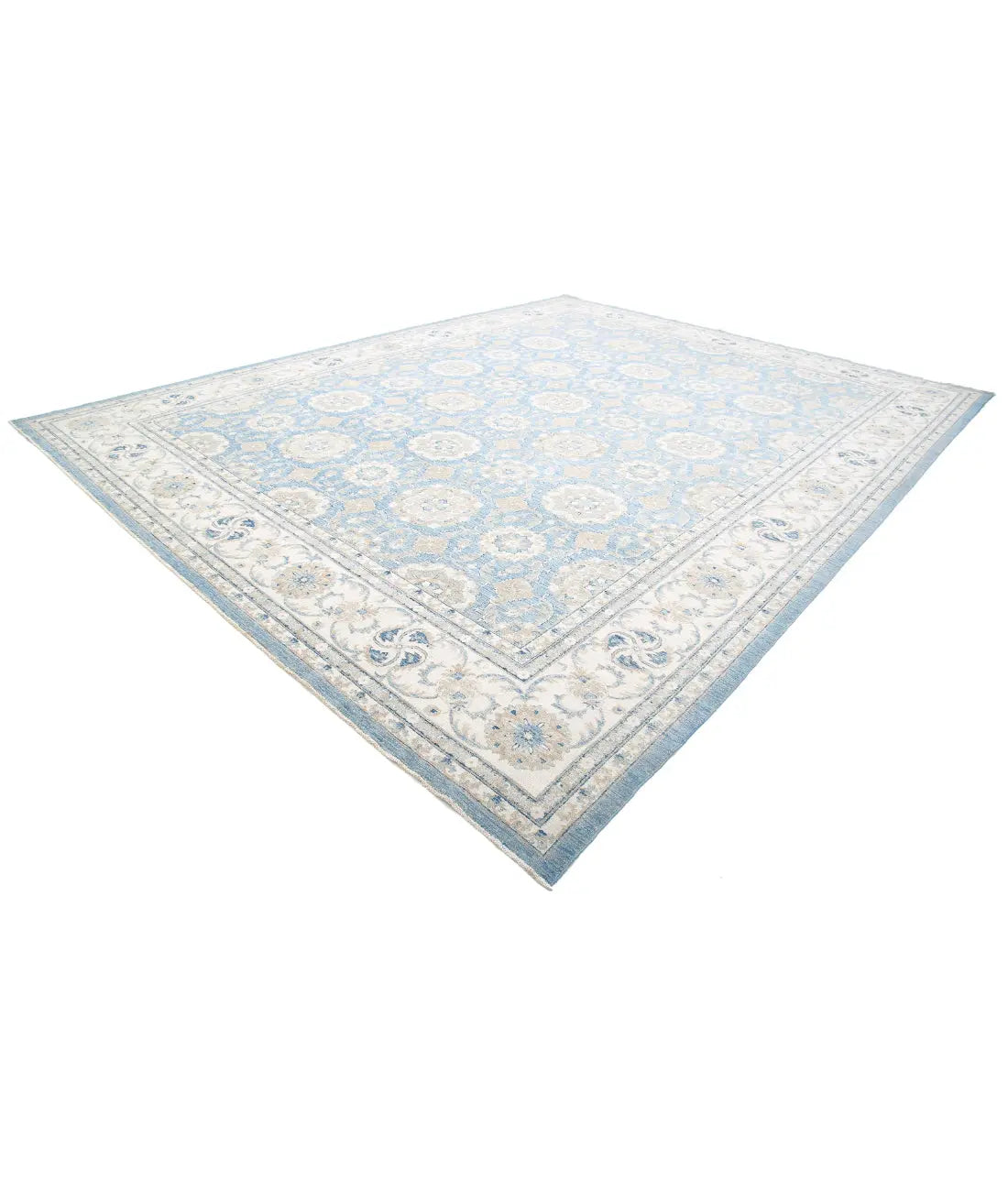 Hand Knotted Serenity Wool Rug - 13'2'' x 16'10''