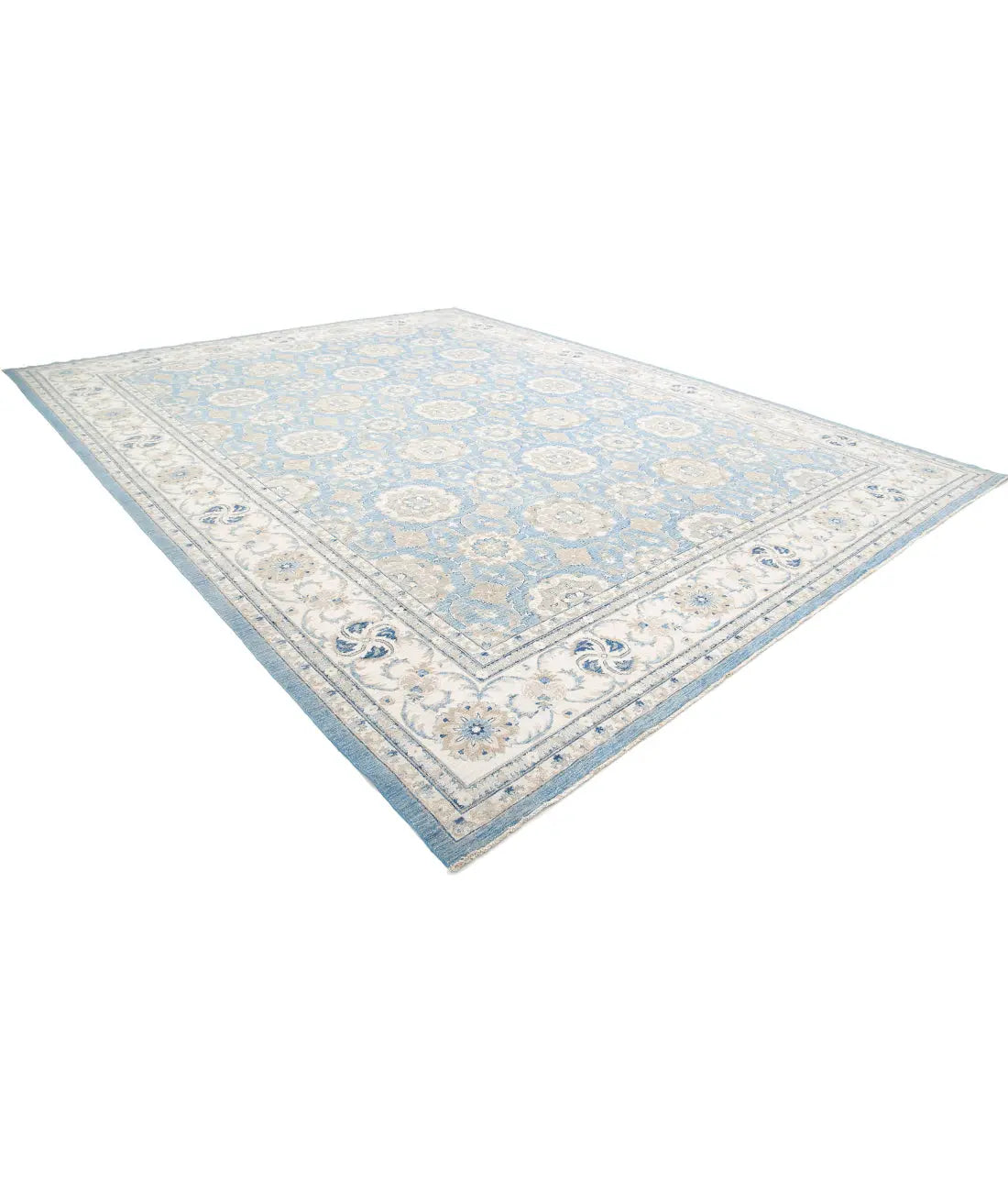 Hand Knotted Serenity Wool Rug - 13'2'' x 16'10''