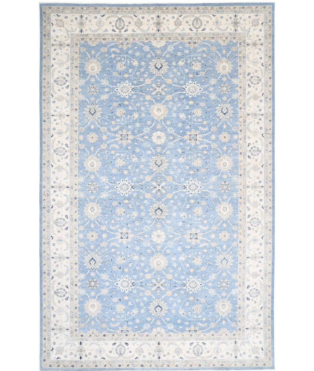 Hand Knotted Serenity Wool Rug - 13'3'' x 21'9''