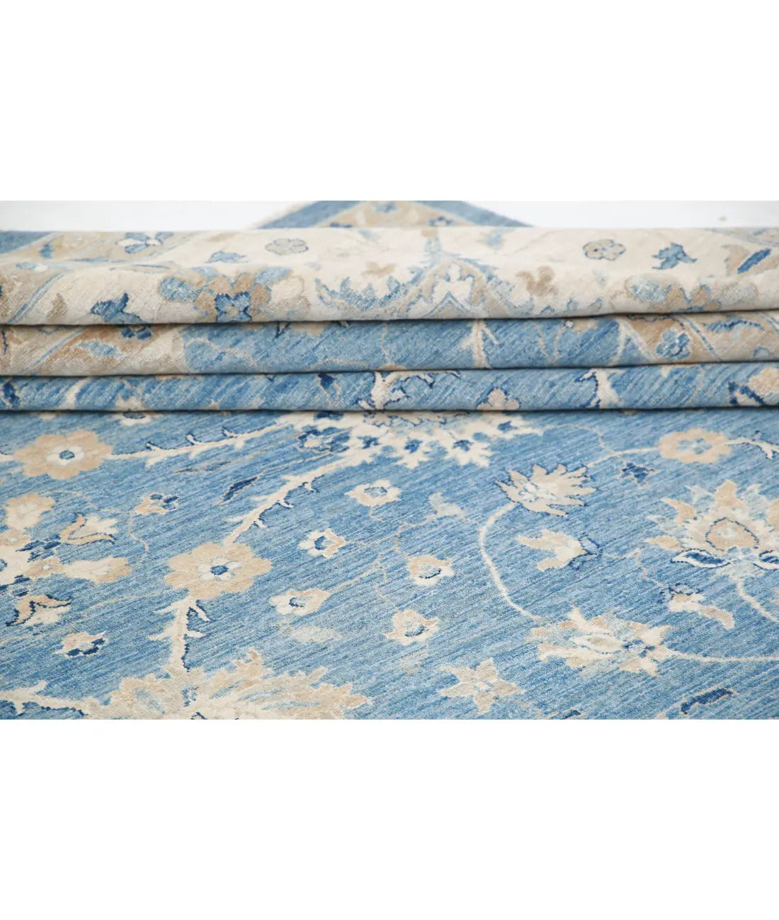 Hand Knotted Serenity Wool Rug - 13'3'' x 21'9''