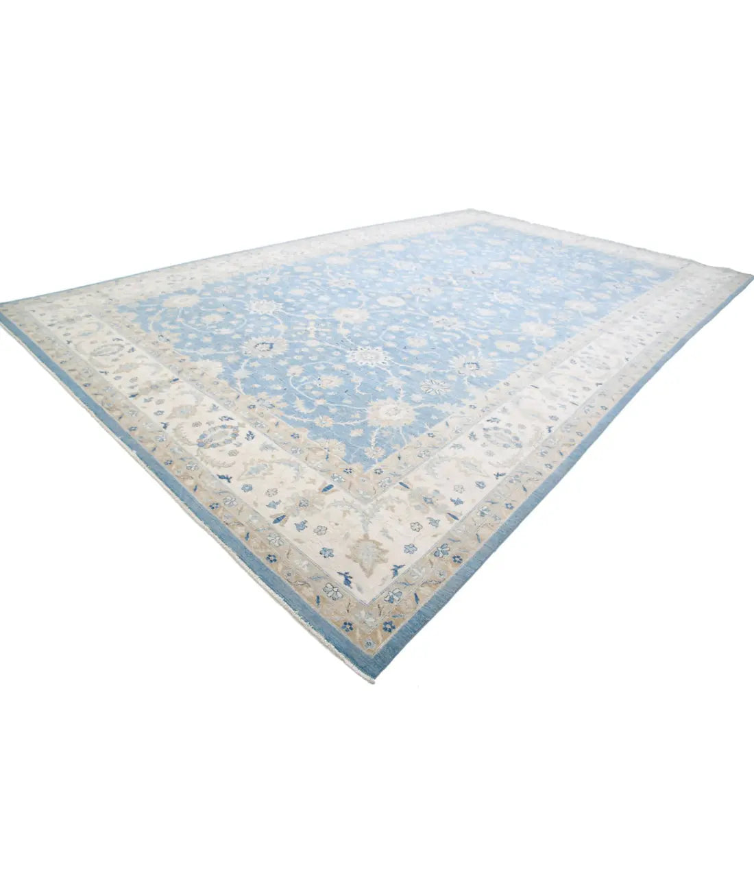 Hand Knotted Serenity Wool Rug - 13'3'' x 21'9''