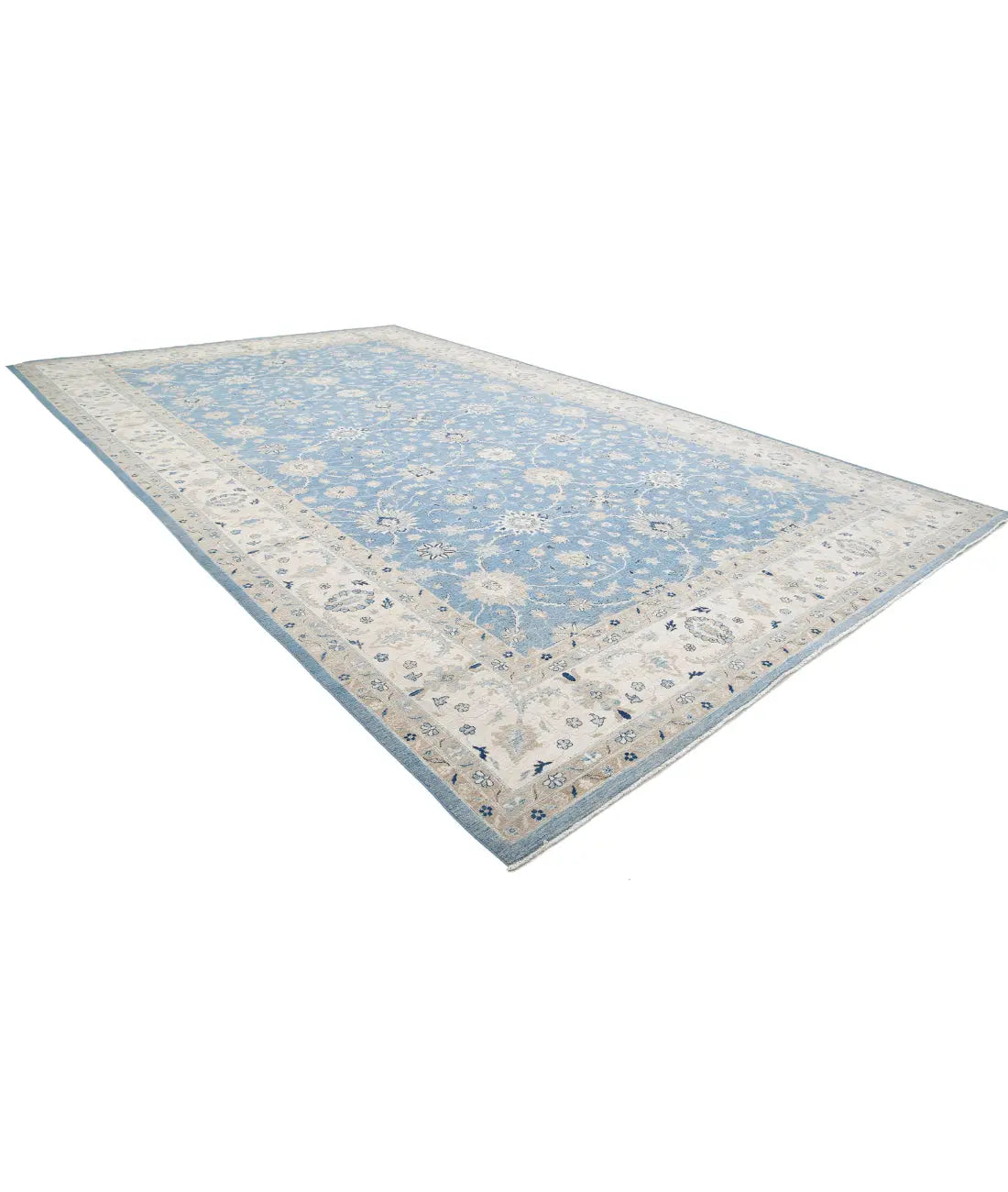 Hand Knotted Serenity Wool Rug - 13'3'' x 21'9''