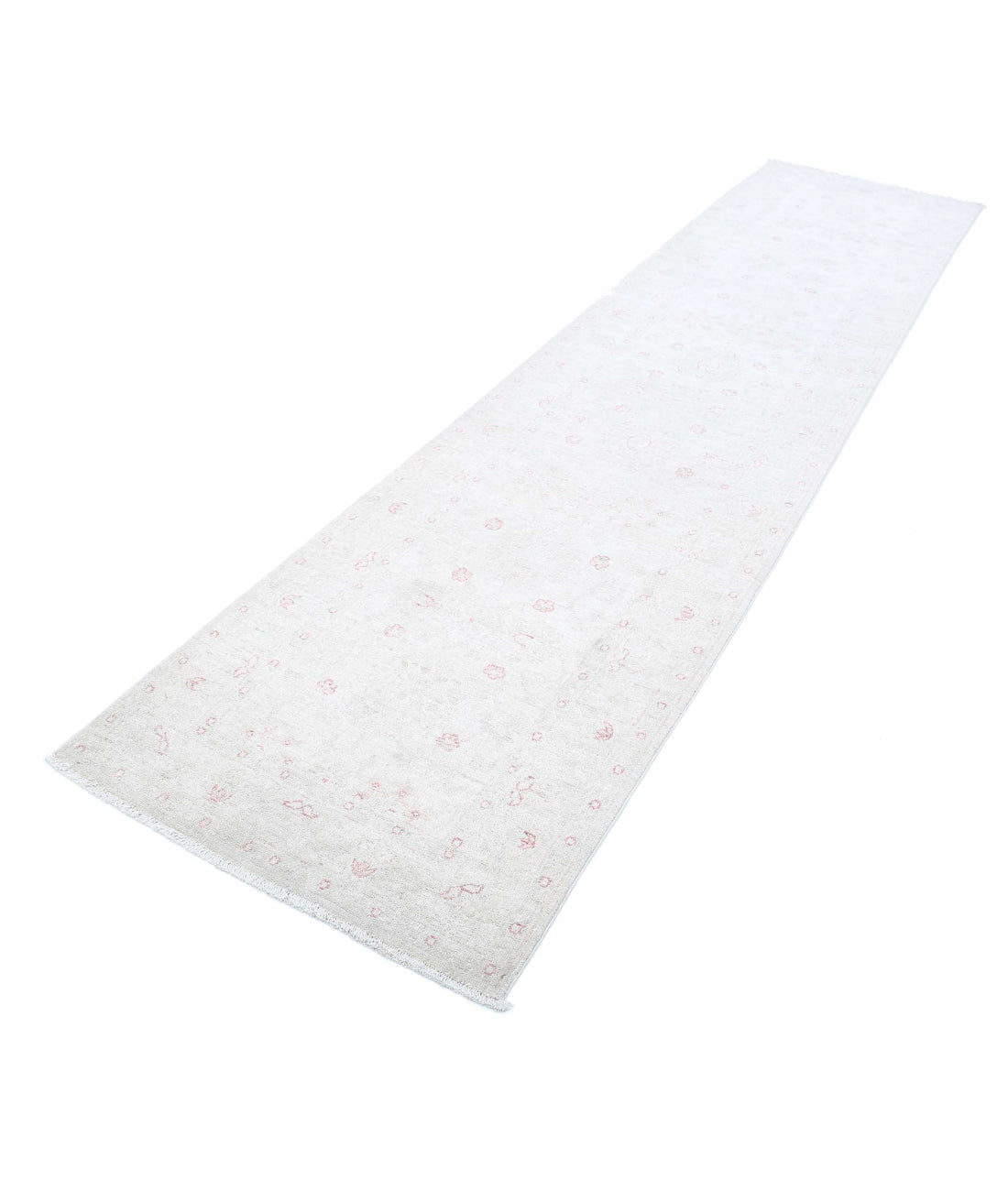 Alfombra de lana Serenity anudada a mano - 2'10'' x 12'3''