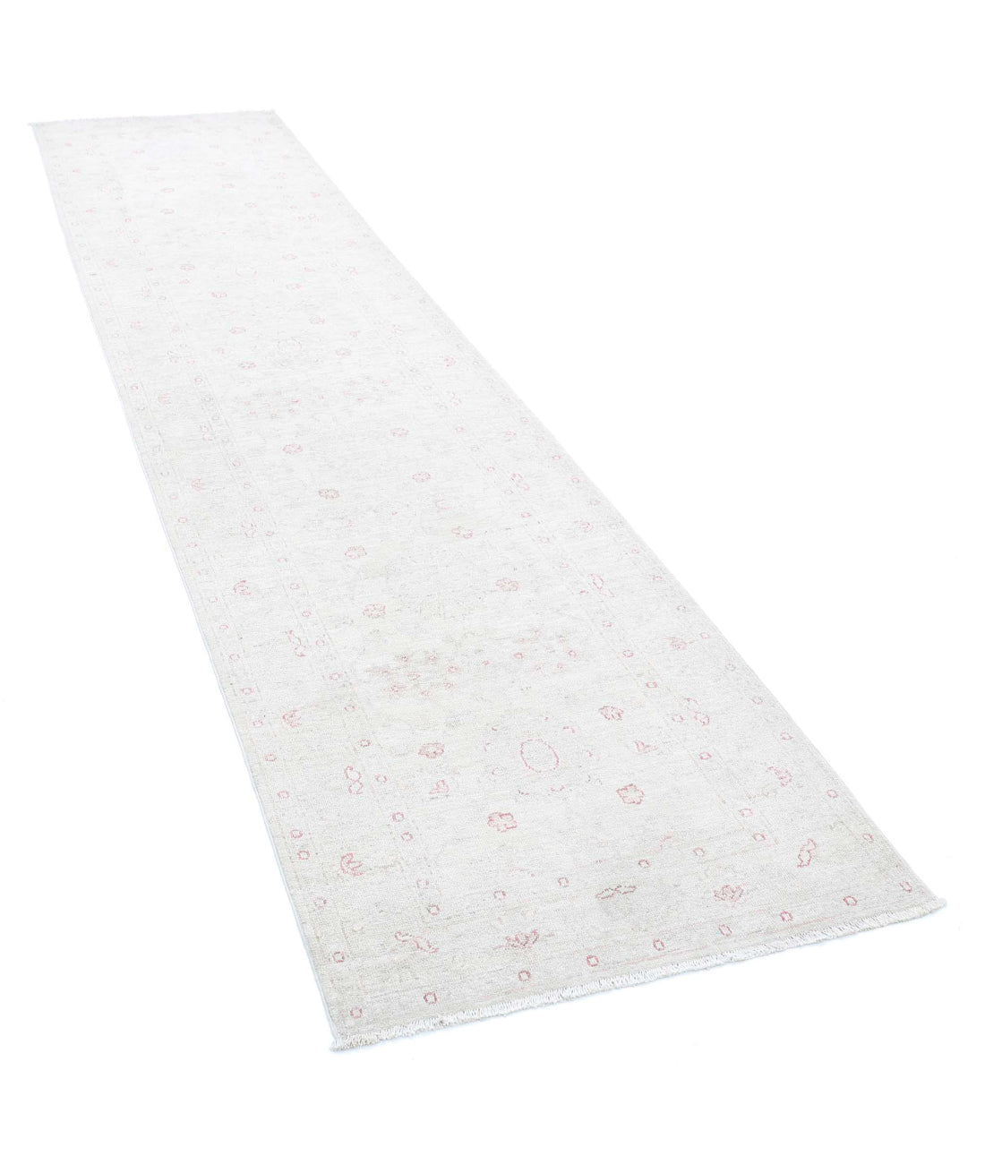 Alfombra de lana Serenity anudada a mano - 2'10'' x 12'3''